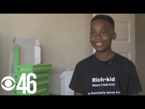 11-year-old fundraising to bring financial literacy bus to Georgia kids [Video]