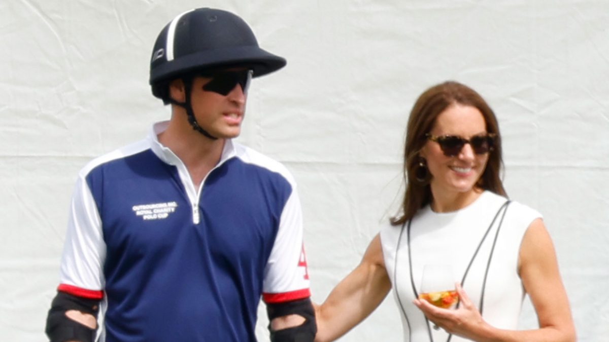 Kate Middleton stuns in white and black striped dress with pet dog as she supports Prince William at polo match [Video]