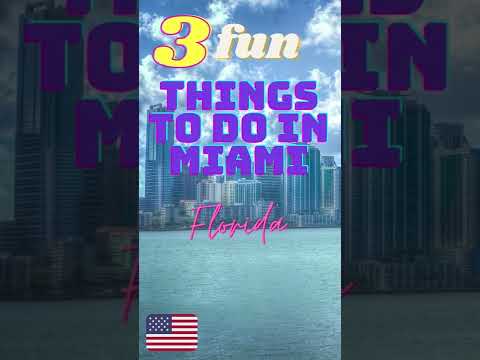 3 Fun things to do in Miami, Florida (location details in the description) #shorts [Video]