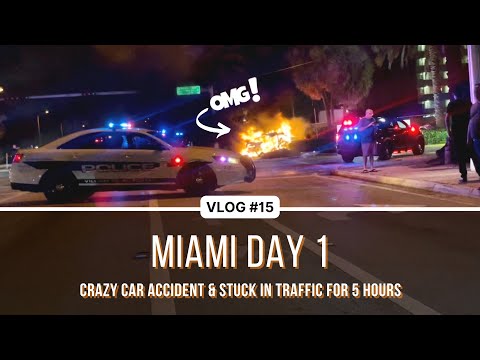 Vlog #15 – Miami Day 1 | Little Havana | Crazy Accident | Things to do in Miami [Video]
