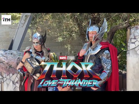MIGHTY THOR JANE FOSTER ARRIVES!  Avengers Campus  Disney California Adventure  2022  4K [Video]