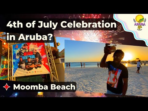 4th of July celebration in Aruba. Late Night with Aruba Life Podcast. [Video]