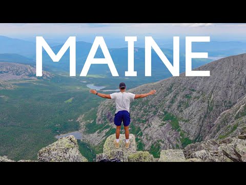 travel vlog: MAINE | Lobster, Mt. Katahdin, & campfires [Video]