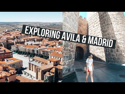 Exploring Avila and Madrid! [Europe Travel Vlog] [Video]