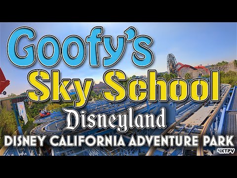 Goofys Sky School – Disney California Adventure Park – Disneyland [Video]