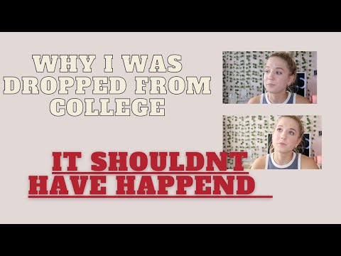 WHY I GOT DROPPED FROM COLLEGE  i spill the tea.. [Video]