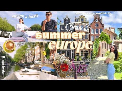 AMSTERDAM VLOG 🤍 ft. how my 30 days Europe trip cost! 💰 travel diaries entry_4 [Video]