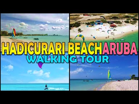 HADICURARI Beach Walking Tour – Aruba (4K) [Video]