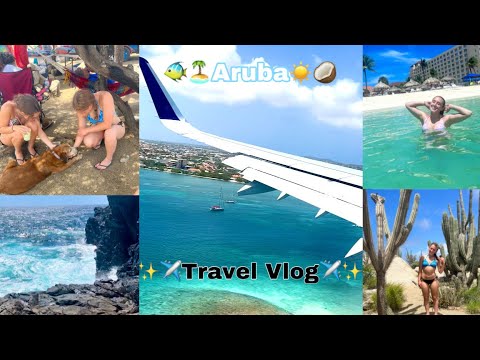 Come to Aruba with the Girls!- Travel Vlog #aruba #travel #fun [Video]