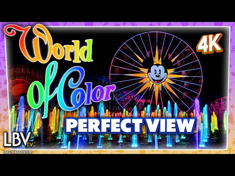 World of Color 4K – Disney California Adventure [Best Unobstructed View] VIP Seating Disneyland 2022 [Video]