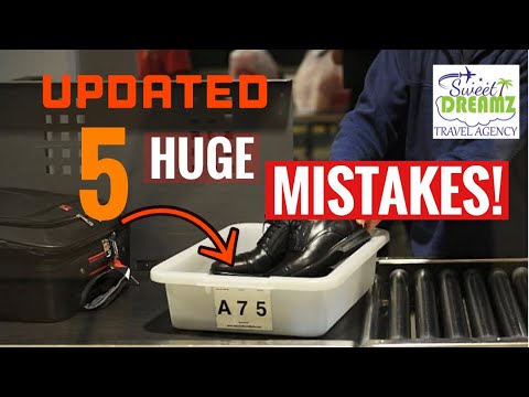 5 TSA Line Mistakes to Avoid | Travel Tips Updated [Video]