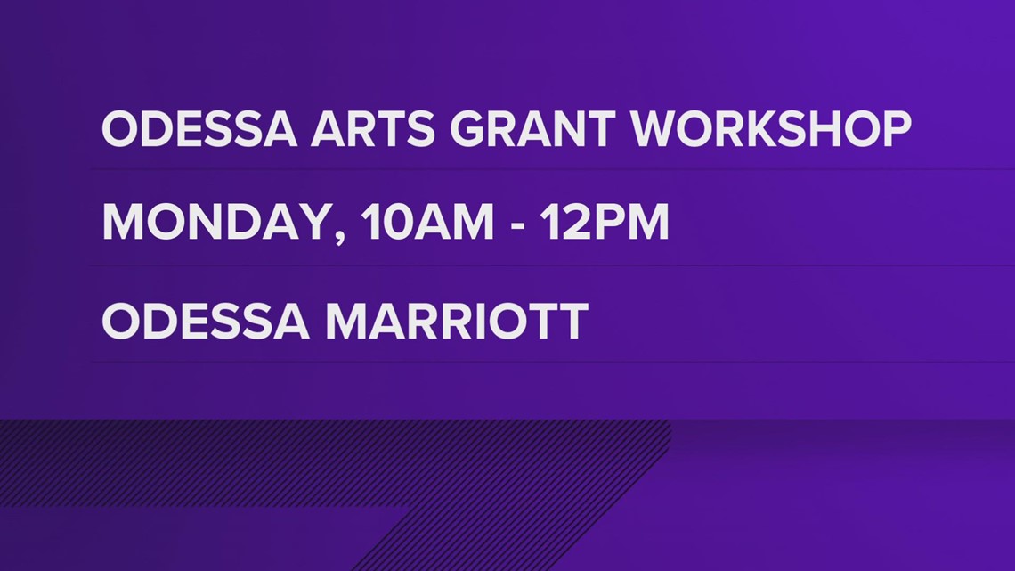Odessa Arts to host grant writing workshop on August 8 [Video]