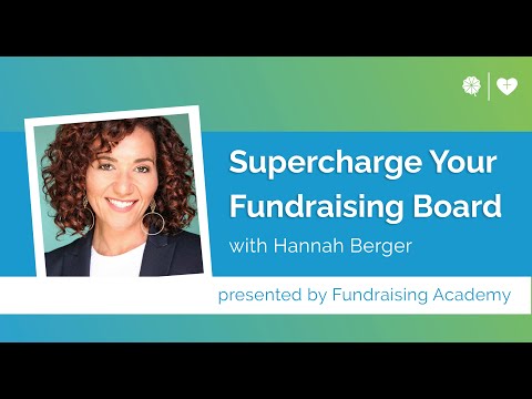 Supercharge Your Fundraising Board [Video]