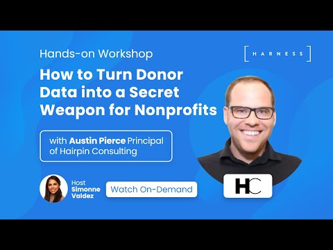 Nonprofit Webinar – How to Turn Donor Data into a Secret Weapon for Nonprofits (Recorded: July 2022) [Video]