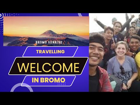 Climbing Bromo Volcano, East Java, Indonesia [Video]