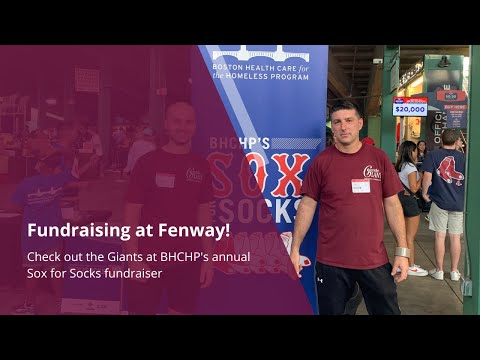Fundraising at Fenway Park! – Sox for Socks  [Video]