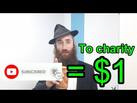Giving Away TENS OF DOLLARS To Charity! [Video]