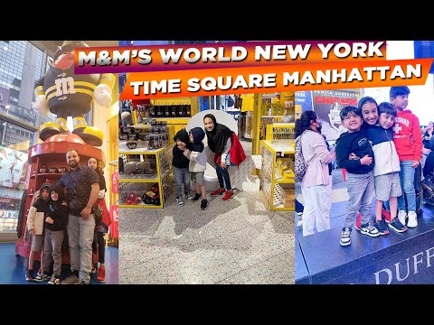 Time Square Manhattan New York | M&M’S World Has The Biggest Chocolate Store | Masood Khalid [Video]