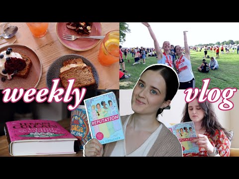 WEEKLY VLOG // running, new tea and reading reputation 🏃🏻‍♀️☕️📚 [Video]