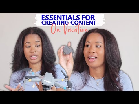 My Must Haves for Creating Content On Vacation [Video]