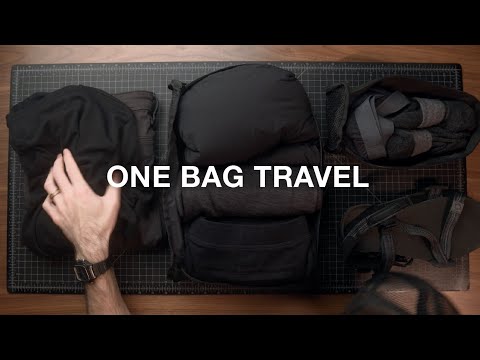 What’s in my Bag? | One Bag Travel Packing List [Video]