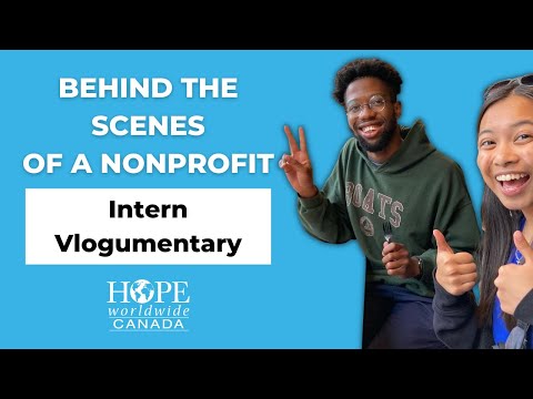 Behind the scenes of a nonprofit (Intern Vlogumentary) [Video]