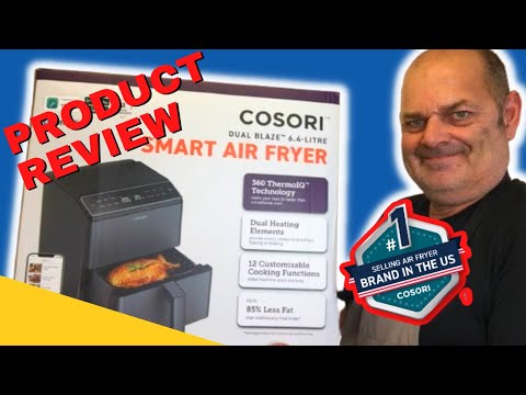 Cosori Duel Blaze Air Fryer Unboxing and Review [Video]