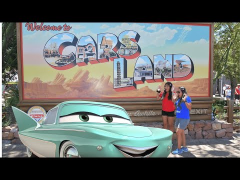 Radiator Springs Racers in Cars Land at Disney California Adventure | 4K [Video]