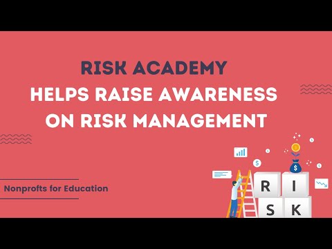 Risk Academy helps risk management education using cutout.pro nonprofit program. [Video]