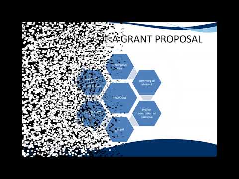 Grant writing session: Steps and processes in Proposal Developments for Grants [Video]