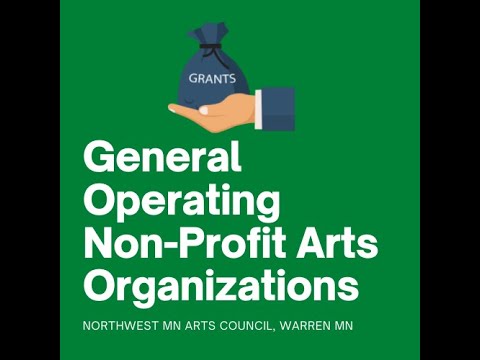 NWMAC Non Profit Arts Org Grant Writing Video