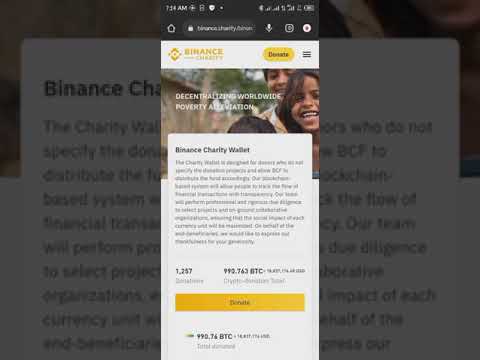 Binance Charity: Giving made easy [Video]