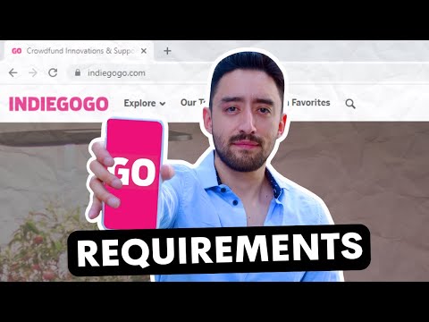 Indiegogo Requirements [Video]