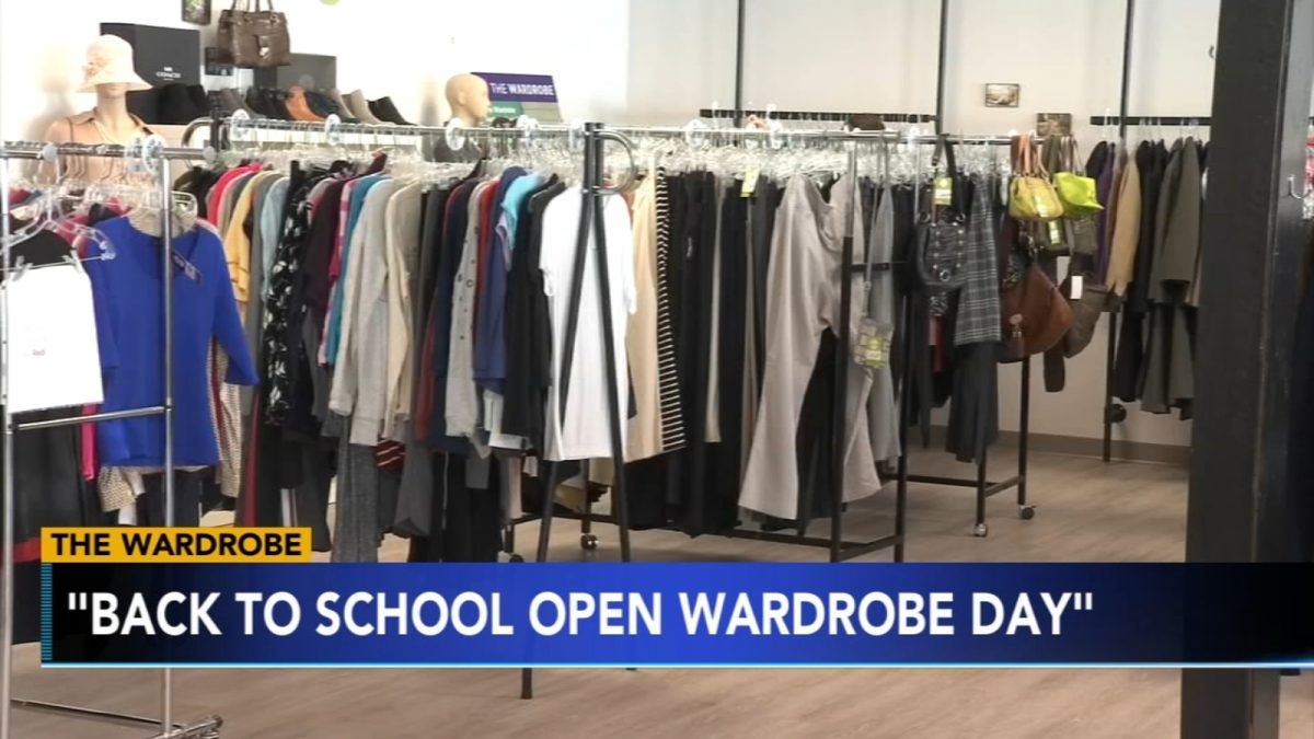 Students and teachers receive free clothing at ‘The Wardrobe’ [Video]
