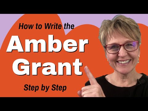 3 Steps to Write the Amber Grant for Women: Beginners Guide [Video]