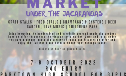Have some fun giving back with the Market under the Jacarandas [Video]
