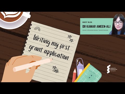 Dr Kamar Ameen-Ali – Writing my first grant application [Video]