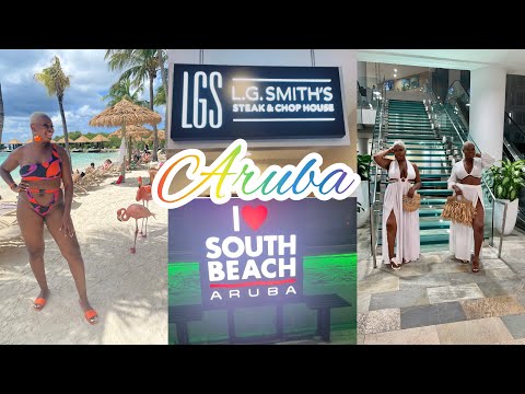Aruba 2022 Vlog| Renaissance Hotel + Flying Fishbone + Flamingo Beach + L.G. Smith Steakhouse + More [Video]