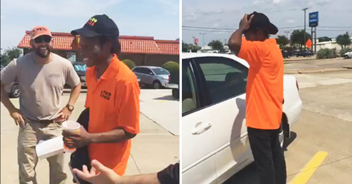 Strangers Buy Car For Man Who Walks Miles To Work Each Day [Video]