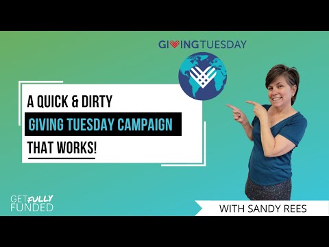 FRTV teaser A Quick & Dirty Giving Tuesday Campaign That WORKS! [Video]