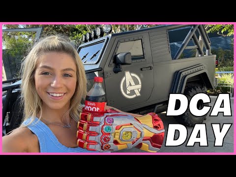 Disney California Adventure Vlog First Visit to Disneyland! Avengers Campus, Cars Land & fun! [Video]