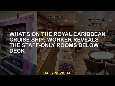 What’s on Royal Caribbean Cruise Ship: The worker reveals only personnel rooms under the deck [Video]