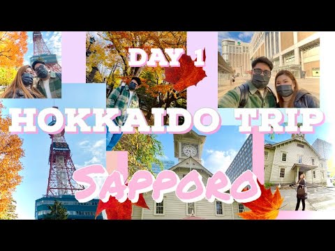 HOKKAIDO TRIP |Day 1 at Sapporo |Japanese/Filipino Couple Travel Vlog [Video]