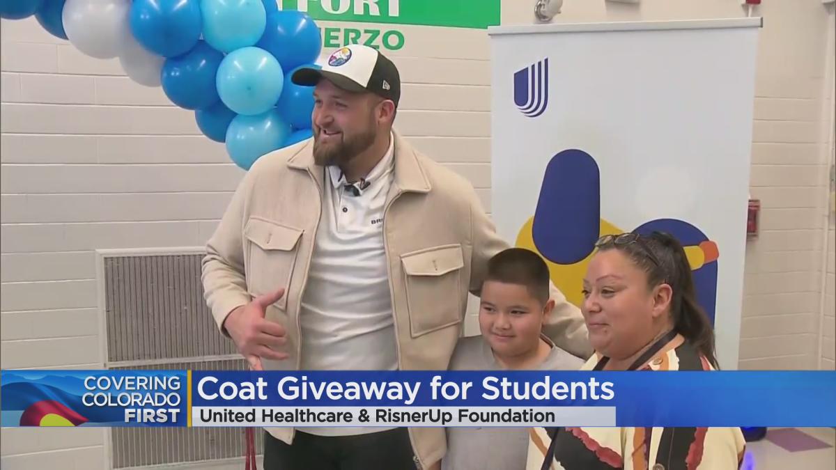 Dalton Risner teams up with United Healthcare to donate and giveaway coats to children [Video]