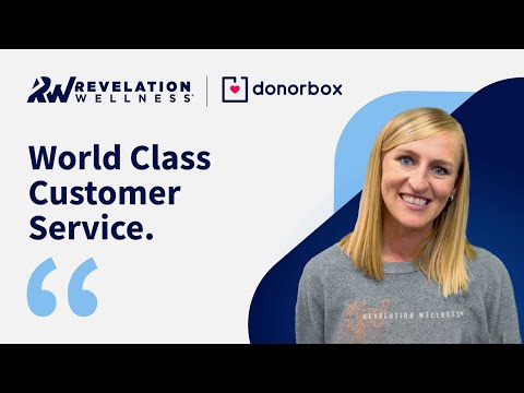 Revelation Wellness & Donorbox : World-Class Customer Service To Make Receiving Donations Easier! [Video]