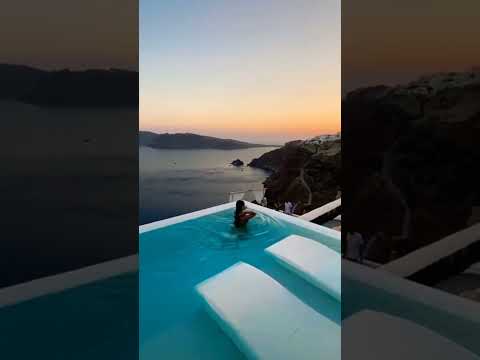Infinity pool with this view… #Greece #travel [Video]