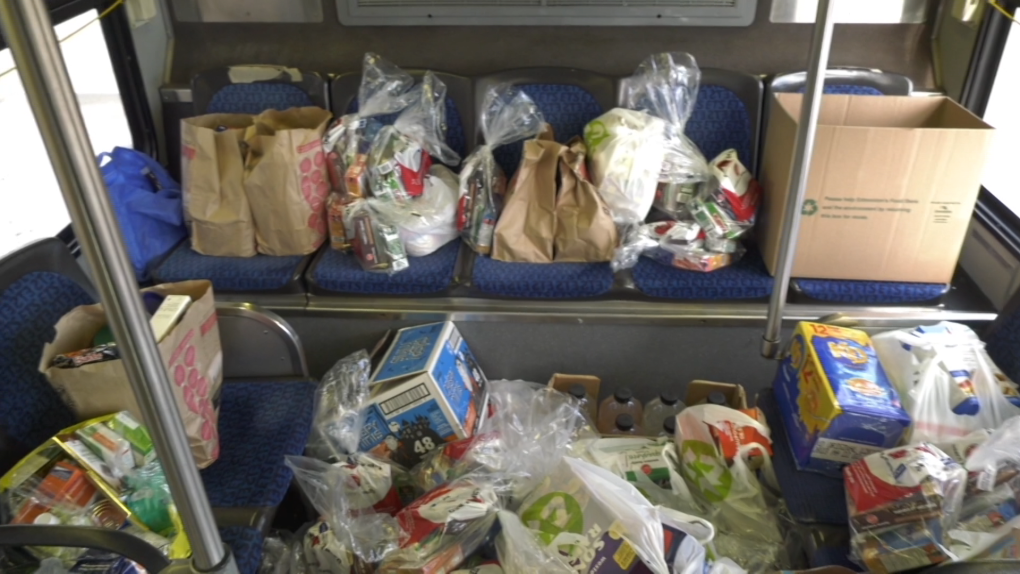 Stuff-A-Bus campaign helping food bank get through the holidays [Video]