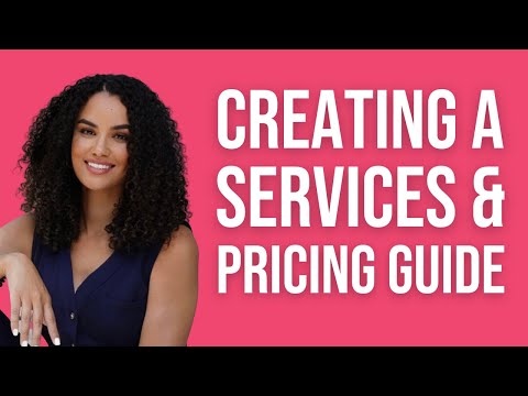 How To Put Together A Services And Pricing Guide To Market Your Grant Writing Consulting Business [Video]