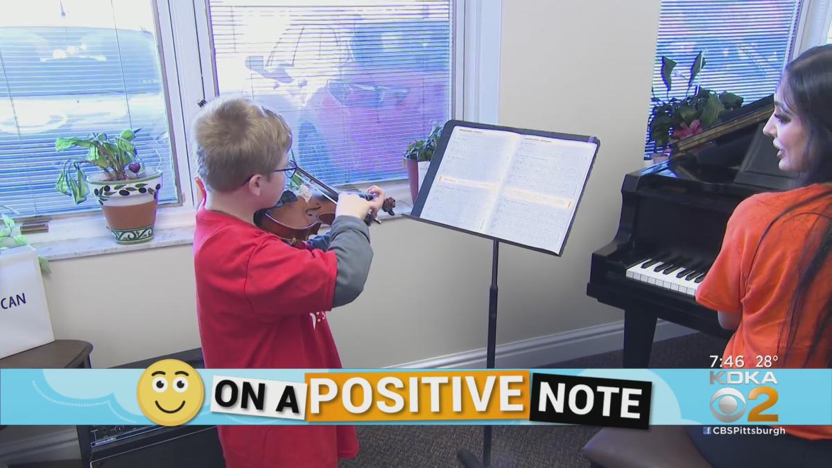Local boy with rare heart defect uses Make-A-Wish to get violin lessons [Video]