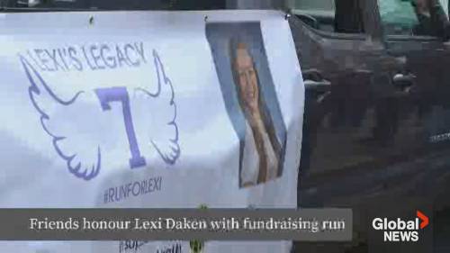 Charity run organized in Lexi Dakens memory to raise money for mental health [Video]